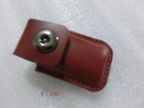 Dunhill, защитная зажигалка, кожаный чехол, из натуральной кожи