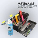 Пластиковый универсальный набор инструментов, укрепляющий ящик для хранения, увеличенная толщина