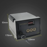 QUICK 967 ESD антистатическая паяльная станция с цифровым дисплеем и контролем температуры, настольный паяльник, паяльная станция с цифровым дисплеем