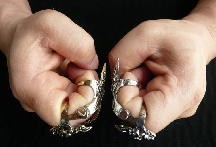 中国产 金手指 金属手指套 点石正金