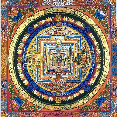 Рукопачный Тхангкан также Тэнгка, чем Тибет Тхангка Лучше мандарин Танка, картина, картина 50x50см