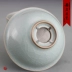 Long Tuyền celadon Kung Fu bộ trà phụ kiện trà cá tính sáng tạo trà rò rỉ trà lọc gốm phễu lọc trà Trà sứ
