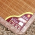 Mat 1.8m hai mặt giường gấp ký túc xá 1.5 0.9 Độc thân Con rơm mat vườn ươm dành riêng - Thảm mùa hè Thảm mùa hè