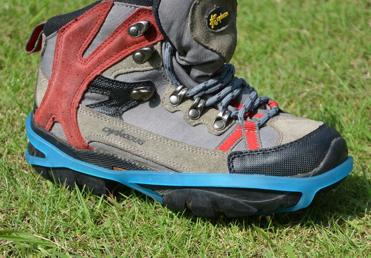 户外冰面雪地登山防滑鞋套鞋链圆形型简易冰爪5齿冰爪2只装