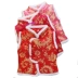 Nữ báu vật bé Tang phù hợp với vest mùa đông bé gái cotton vest trẻ em trang phục năm mới Trang phục ngày tết 70-130cm đỏ quần áo trẻ em 10 tuổi Áo ghi lê