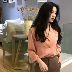 Mùa xuân mới của Hàn Quốc phiên bản của tính khí V-Cổ dài tay lỏng mỏng hoang dã đơn giản đơn giản màu đơn ngực áo sơ mi nữ Áo sơ mi dài tay