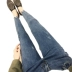 Mùa thu Hàn Quốc phiên bản của đa năng jeans nữ chân quần quần bút chì Slim stretch cao eo chín quần thủy triều của phụ nữ quần jean cao cấp Quần jean