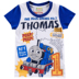 Vận chuyển quốc gia Cotton Phim hoạt hình ngắn tay In T Summer Kids Disney Mickey Thomas 哆 A Dream - Áo thun ao thun be trai han quoc Áo thun