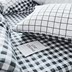 Ins Bắc Âu phòng ngủ đơn giản nhỏ tươi cotton tinh khiết vài màu sắc đơn giản gối đặt duy nhất áo gối Gối trường hợp