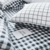 Ins Bắc Âu phòng ngủ đơn giản nhỏ tươi cotton tinh khiết vài màu sắc đơn giản gối đặt duy nhất áo gối