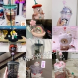 Starbucks, совместимый сменный стакан, стеклянные экологичные аксессуары, универсальная трубочка