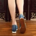 Của phụ nữ sneakers summer breathable giày thường giày vải của phụ nữ tăng giày của phụ nữ tuổi Bắc Kinh thêu giày vải phụ nữ