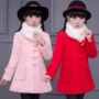 Áo len nữ mùa thu đông 2018 mới cho trẻ em ngoại quốc trẻ em Nizi bé nhỏ trong triều áo dài áo khoác Jean bé gái cá tính