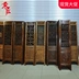 Dongyang khắc gỗ lưới Meilan tre và hoa cúc gấp màn hình phân vùng màn hình Trung Quốc lưới gỗ rắn chạm khắc cổ 4 quạt - Màn hình / Cửa sổ