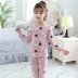 Bộ đồ lót trẻ em 3 bé gái 5 bé 7 cotton Lycra 9 gần 12 tuổi bé trai hoạt hình áo len mùa thu - Quần áo lót đồ trẻ em Quần áo lót