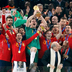 2018 Nga World Cup Bóng Đá Champions Trophy Cup 1-1 mô hình người hâm mộ đồ trang trí quà lưu niệm 	tất bó gót chân bóng đá Bóng đá