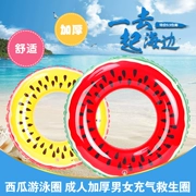 Mới nóng bán thân thiện với môi trường PVC inflatable dưa hấu bơi vòng người lớn trái cây bơi vòng nhà sản xuất tại chỗ trẻ em bơi vòng
