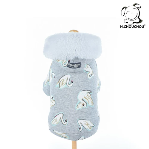 Демисезонный лебедь с капюшоном, хлопковая куртка, 2018