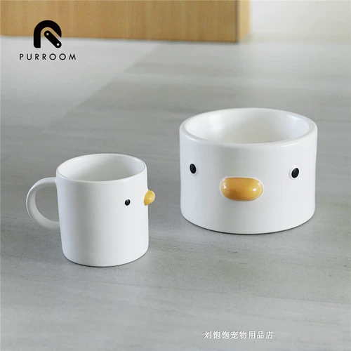 Куриная керамическая чаша с куриной керамической чаш