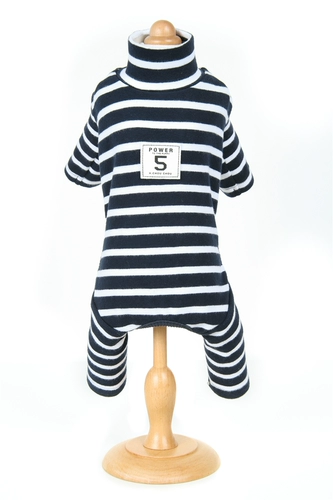 Уродливые H.Chouchou2018 Осень и зимние классические полосатые четырехнологичные брюки и собачья одежда 18126/56