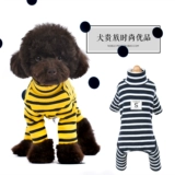 Уродливые H.Chouchou2018 Осень и зимние классические полосатые четырехнологичные брюки и собачья одежда 18126/56