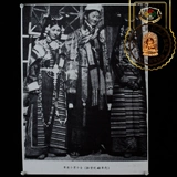 Тибет красный в 1940 -х годах, тибетские благородные молодые девушки черно -белые старые фотографии национальные характеристики декоративные висящие картины