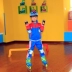 Lexiu trẻ em dày trượt patin ban đầu cao cấp thiết bị bảo vệ trượt ván trượt patanh giày trượt bảo vệ thiết bị bảo vệ sáu mảnh - Dụng cụ thể thao