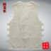 Bố mặc áo vest nam trung niên vest trung quốc áo len cổ điển vest vest vai cotton thoáng khí mát mẻ - Dệt kim Vest vest nam đẹp Dệt kim Vest