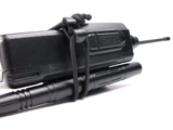 5 упаковок эластичной веревки, висящие застегивающие мини -полосы и пряжка для фиксации галстука и вычеркивающие ремешки для хранения зажима