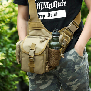 Thời trang thể thao vai túi Messenger túi yên nhỏ quân đội fan ngụy trang ba lô đường Châu Á súng cao su xu hướng túi chiến thuật ngoài trời gói