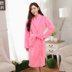 Mùa thu và mùa đông những người yêu thích flannel áo ngủ nam và nữ áo choàng tắm san hô lông cừu dày áo dài tay đồ ngủ dịch vụ nhà ao ngu cao cap Night Robe