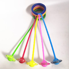 Скакалка на одну ногу Прыжки мяч