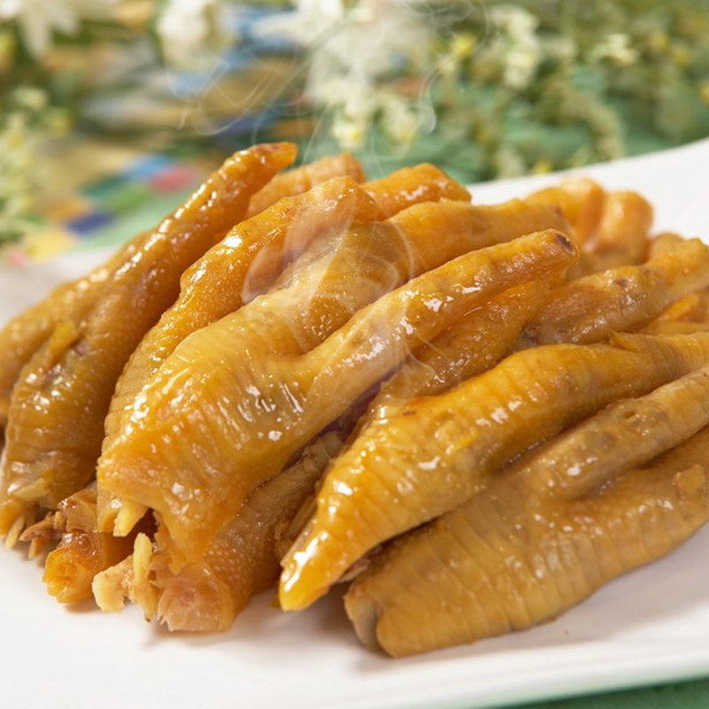 天猫华英秘制烤翅尖12包休闲零食小吃