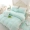Phiên bản Hàn Quốc của bộ đồ giường nhà dệt bông cotton công chúa màu xanh lá cây vườn trải giường khăn trải giường bộ bốn - Bộ đồ giường bốn mảnh