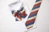 Униформа, оригинальный дизайнерский галстук, галстук-бабочка, рубашка