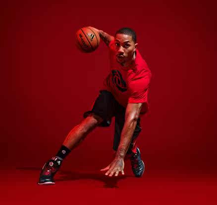 3m反光 稀少黄金码现货秒杀 adidas rose 4罗斯4代战靴男子篮球鞋 g