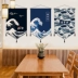 Nhật Bản Ukiyo-e Vải Tranh Treo Nhà Hàng Tấm Thảm Nhà Hàng Sushi Nền Tường Tranh Trang Trí Phòng Ngủ Đầu Giường Vải Treo