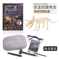Новые археологические ископаемые триангулярные драконы+инструменты+очки