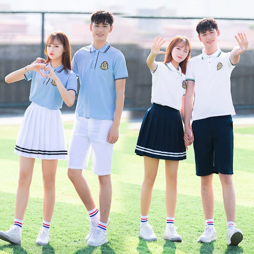 Летний комплект для школьников, футболка, спортивная форма