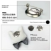 HYZ nhãn cầu đen Sen dễ thương Hàn Quốc trâm cài thiết kế độc quyền với áo len quà tặng năm mới cài áo Trâm cài