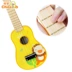 Orange yêu trẻ em mô phỏng đàn guitar nhỏ có thể chơi nhạc cụ piano bằng gỗ cho bé trai và bé gái