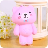 Силиконовая ключница, небольшая сумка, мультяшный корейский брелок, сумка-органайзер для ключей, с медвежатами, подарок на день рождения