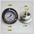 Đồng hồ đo áp suất cạnh trục YN-60ZT chống sốc G1/4 ren chống sốc áp suất dầu thủy lực áp suất nước áp suất không khí thép không gỉ 