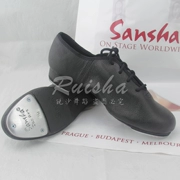 Giày đế bằng da Sansha Sansha chính hãng Pháp - Khiêu vũ / Thể dục nhịp điệu / Thể dục dụng cụ