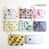 6 thẻ trái cây tươi nhỏ Hàn Quốc sinh viên Hàn Quốc đa chức năng PU thẻ chìa khóa gói nữ dễ thương leather coin purse Chủ thẻ