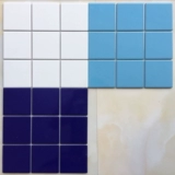 Плитка для бассейна, кухня, ванная комната, скандинавская настенная плитка, мозаика, клетчатая плитка для бассейна, 100 керамических мозаичных плиток