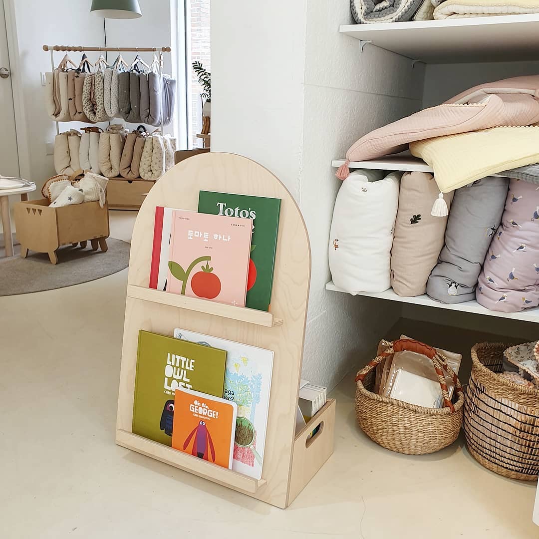 Купить Ins ребенок книжная полка Полка для книг с картинками детский ...