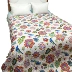 Các nhà sản xuất cotton mùa hè mát mẻ chần bởi trải giường bông cotton giường sofa Hàn Quốc zizi sheets chế biến ga giường 1m8 x 2m Trải giường