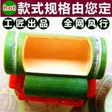 Свежий и свежий -как -type Bamboo, приготовленный на пару барбекю, бамбуковая трубка Расборочная посуда украшайте бамбуковые ингредиенты коммерческий парированный рисовый баррель