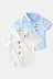 Áo cotton mỏng cho trẻ em ngắn tay Hàn Quốc mùa hè Bọ Cạp 2019 hè mới quần áo trẻ em nam - Áo sơ mi áo cho bé gái Áo sơ mi